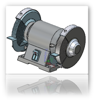 中望3D砂轮机通用机械建模设计(图文教程),设计,零件,装配,渲染,第10张 中望3D砂轮机通用机械建模设计(图文教程),10.png,设计,零件,装配,渲染,第10张