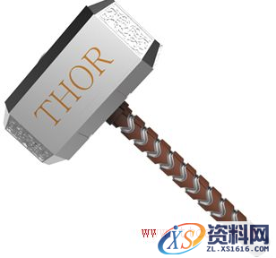 使用中望3D设计“雷神之锤”(图文教程),使用,教程,设计,第22张 使用中望3D设计“雷神之锤”(图文教程),22.PNG,使用,教程,设计,第22张