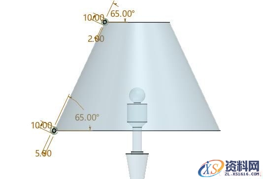 使用中望3D进行台灯设计(图文教程),进行,使用,教程,第8张 使用中望3D进行台灯设计(图文教程),8.jpg,进行,使用,教程,第8张