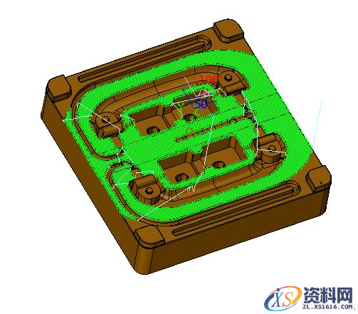 中望3D平行铣削功能,曲面加工精准高效(图文教程),曲面,平行,第8张 中望3D平行铣削功能,曲面加工精准高效(图文教程),中望3D平行铣削功能,曲面加工精准高效,曲面,平行,第8张