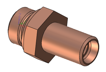 使用中望3D设计卡套式管接头(图文教程),使用,教程,第1张 使用中望3D设计卡套式管接头(图文教程),使用中望3D设计卡套式管接头,使用,教程,第1张