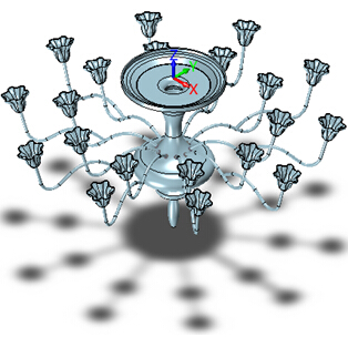用中望3D进行花瓣吊灯设计(下)(图文教程),进行,教程,第24张 用中望3D进行花瓣吊灯设计(下)(图文教程),24.jpg,进行,教程,第24张