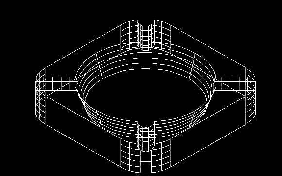 中望CAD绘制烟灰缸教程(图文教程),教程,绘制,CAD,第10张 中望CAD绘制烟灰缸教程(图文教程),中望CAD绘制烟灰缸教程,教程,绘制,CAD,第10张