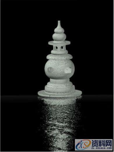 CAD教学:制做逼真的水中倒影效果,第5张 CAD教学:制做逼真的水中倒影效果,CAD中如何做逼真的水中倒影效果,第5张