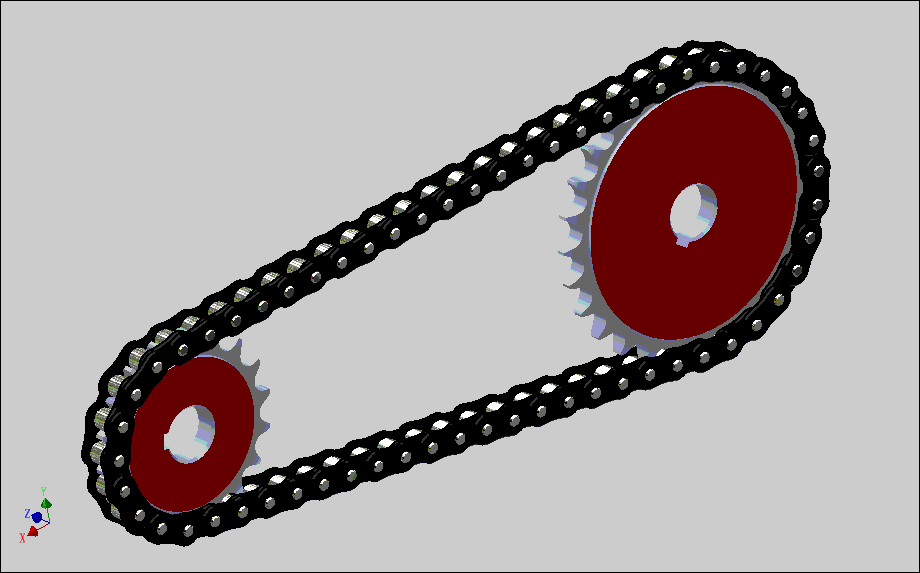 INVENTOR链轮动画仿真模型(图文教程),模型,第3张 INVENTOR链轮动画仿真模型(图文教程),INVENTOR链轮动画仿真模型,模型,第3张