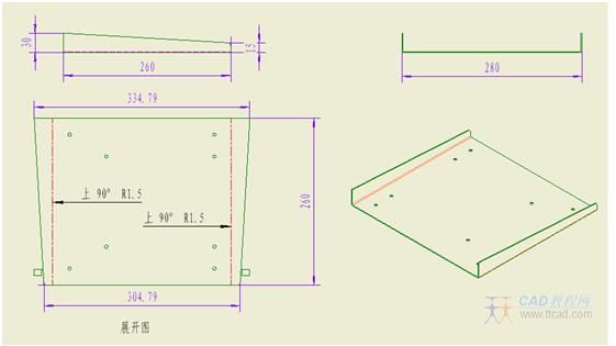 INVENTOR在钣金设计中如何作细节处理(图文教程),图文,第5张 INVENTOR在钣金设计中如何作细节处理(图文教程),INVENTOR在钣金设计中如何作细节处理,图文,第5张