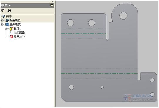 INVENTOR在钣金设计中如何作细节处理(图文教程),图文,第3张 INVENTOR在钣金设计中如何作细节处理(图文教程),INVENTOR在钣金设计中如何作细节处理,图文,第3张