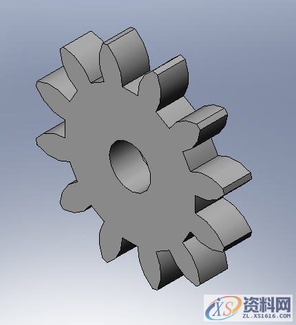 使用Solidwork画齿轮的几种画法,画法,齿轮,使用,第1张 使用Solidwork画齿轮的几种画法,画法,齿轮,使用,第1张