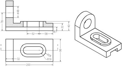 CAXA练习图(图文教程),教程,第7张 CAXA练习图(图文教程),CAXA练习图,教程,第7张