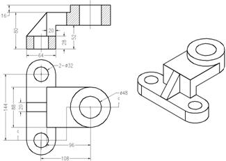 CAXA练习图(图文教程),教程,第11张 CAXA练习图(图文教程),CAXA练习图,教程,第11张