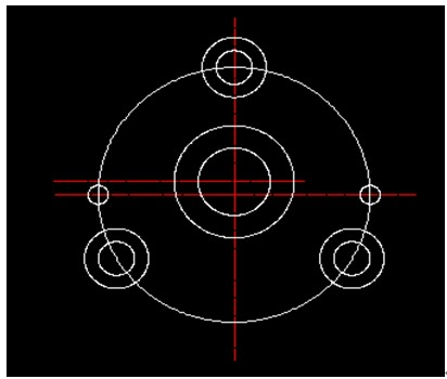 浩辰CAD211机械_(4)泵井盖绘制(图文教程),绘制,教程,第1张 浩辰CAD211机械_(4)泵井盖绘制(图文教程),浩辰CAD211机械_(4)泵井盖绘制,绘制,教程,第1张