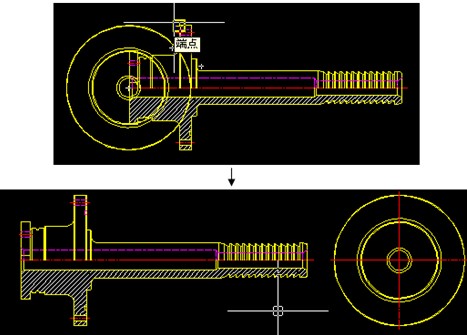 浩辰CAD教程-实际辅助绘图(图文教程),功能,投影,绘制,选择,第11张 浩辰CAD教程-实际辅助绘图(图文教程),浩辰CAD教程-实际辅助绘图,功能,投影,绘制,选择,第11张