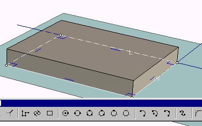 CAXA实体设计教程_3.台钳零件（图文教程）,CAXA实体设计教程_3.台钳零件,点击,零件,三维,第2张