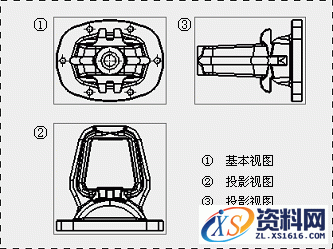 UG基础知识-投影视图技巧,UG基础-投影视图(Projected_View),视图,正交,投影,如图,第1张