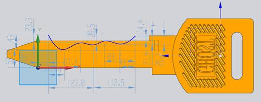 UG建模之钥匙（图文教程）,UG建模之钥匙,下图,拉伸,第20张