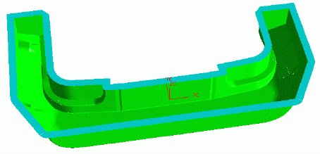 UG/CAM在汽车覆盖件模具加工中的应用（图文教程）,UG/CAM在汽车覆盖件模具加工中的应用,加工,模具,坐标系,建模,第10张