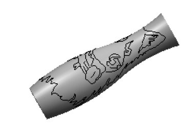 UG的等弧长投影曲线及其在表面图样铣削加工中的应用(图文教程) ...,投影,曲线,第3张 UG的等弧长投影曲线及其在表面图样铣削加工中的应用(图文教程) ...,UG的等弧长投影曲线及其在表面图样铣削加工中的应用,投影,曲线,第3张