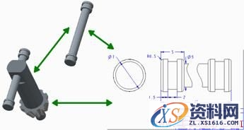 Creo2.0教程-(1)了解Creo Parametric 概念(图文教程),Graphic,模型,装配,图中,概念,第6张
