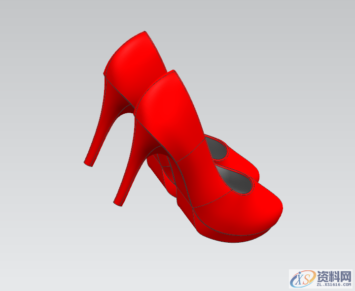 UG NX教程:绘制一双红色高跟鞋,绘制,教程,第24张 UG NX教程:绘制一双红色高跟鞋,绘制,教程,第24张