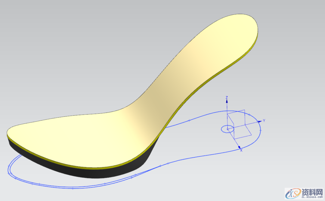 UG NX教程:绘制一双红色高跟鞋,绘制,教程,第10张 UG NX教程:绘制一双红色高跟鞋,绘制,教程,第10张