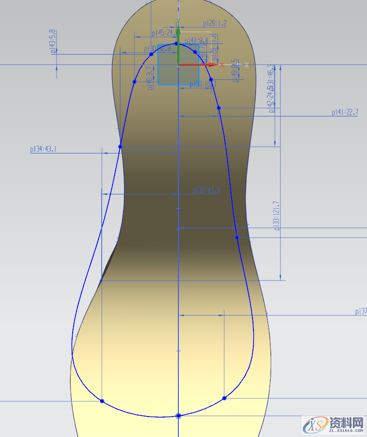 UG NX教程:绘制一双红色高跟鞋,绘制,教程,第15张 UG NX教程:绘制一双红色高跟鞋,绘制,教程,第15张
