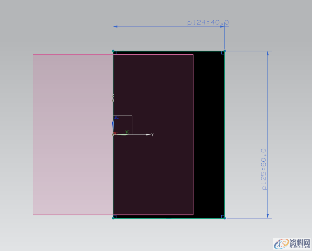 UG NX教程：绘制一个yes or no视觉体,拉伸,草图,绘制,一个,培训,第4张