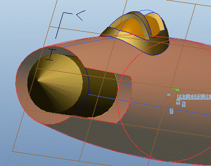 Pro/E软件创建飞机模型操作步骤,单击,如图,曲面,完成,第95张 Pro/E软件创建飞机模型操作步骤,Pro/E软件创建飞机模型,单击,如图,曲面,完成,第95张