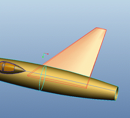 Pro/E软件创建飞机模型操作步骤,单击,如图,曲面,完成,第128张 Pro/E软件创建飞机模型操作步骤,Pro/E软件创建飞机模型,单击,如图,曲面,完成,第128张