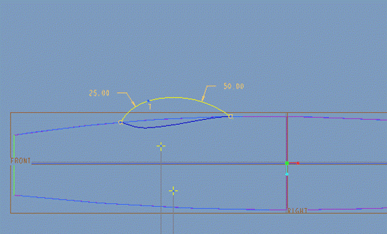 Pro/E软件创建飞机模型操作步骤,单击,如图,曲面,完成,第144张 Pro/E软件创建飞机模型操作步骤,Pro/E软件创建飞机模型,单击,如图,曲面,完成,第144张