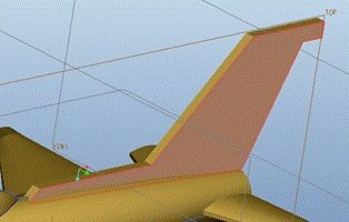 Pro/E软件创建飞机模型操作步骤,单击,如图,曲面,完成,第170张 Pro/E软件创建飞机模型操作步骤,Pro/E软件创建飞机模型,单击,如图,曲面,完成,第170张