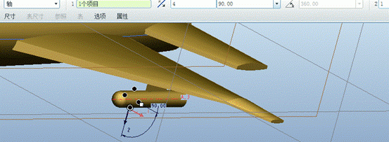 Pro/E软件创建飞机模型操作步骤,单击,如图,曲面,完成,第204张 Pro/E软件创建飞机模型操作步骤,Pro/E软件创建飞机模型,单击,如图,曲面,完成,第204张