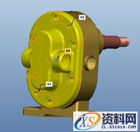 proE齿轮泵零件三维实体设计步骤（图文教程）,proE齿轮泵零件三维实体设计步骤,选择,单击,拉伸,如图,第45张