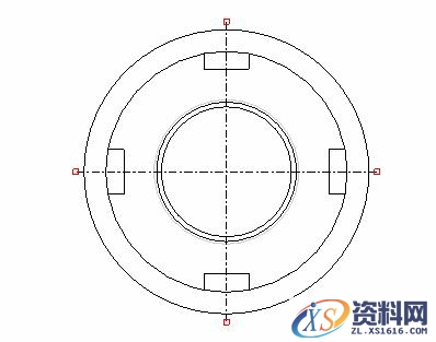 Pro/E工程图教程-(16)活塞工程图(图文教程),教程,第8张 Pro/E工程图教程-(16)活塞工程图(图文教程),Pro/E工程图教程-(16)活塞工程图,教程,第8张