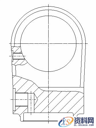 Pro/E工程图教程-(15)缸底工程图(图文教程),教程,第11张 Pro/E工程图教程-(15)缸底工程图(图文教程),Pro/E工程图教程-(15)缸底工程图,教程,第11张