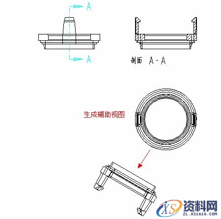 Pro/E工程图教程-(2)视图建立(图文教程),教程,视图,第10张 Pro/E工程图教程-(2)视图建立(图文教程),Pro/E工程图教程-(2)视图建立,教程,视图,第10张