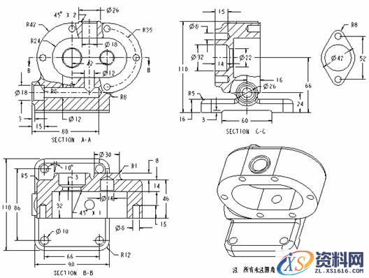 Pro/E基础综合习题（图文教程）,Pro/E基础综合习题,习题,基础,教程,第36张