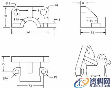 Pro/E基础综合习题（图文教程）,Pro/E基础综合习题,习题,基础,教程,第22张