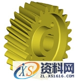 Pro/E绘制斜齿轮的方法(图文教程),如图,曲线,输入,第1张 Pro/E绘制斜齿轮的方法(图文教程),Pro/E绘制斜齿轮的方法,如图,曲线,输入,第1张