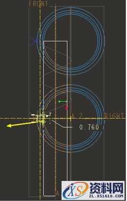 Pro/E渐开线圆柱蜗杆教程（图文教程）,Pro/E渐开线圆柱蜗杆教程,直径,如图,第8张
