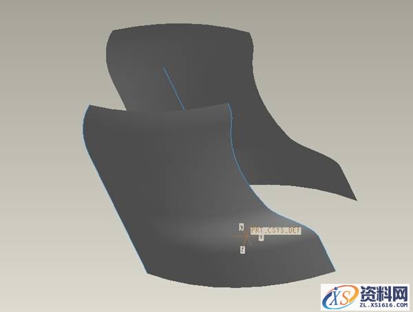 Pro/E塑料瓶设计实例（图文教程）,Pro/E塑料瓶设计实例,曲面,曲线,边界线,相切,第6张