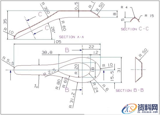 Pro/E勺子教程(图文教程),圆弧,可以,第1张 Pro/E勺子教程(图文教程),Pro/E勺子教程,圆弧,可以,第1张
