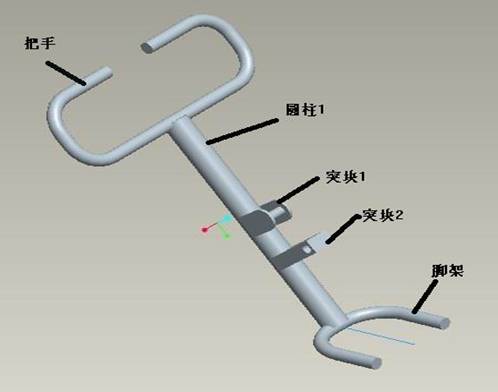 基于Pro/E的健骑机设计(图文教程),装配,模型,第5张 基于Pro/E的健骑机设计(图文教程),基于Pro/E的健骑机设计,装配,模型,第5张