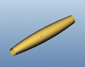 Pro/E软件创建飞机模型(图文教程),单击,如图,曲面,完成,第12张 Pro/E软件创建飞机模型(图文教程),Pro/E软件创建飞机模型,单击,如图,曲面,完成,第12张