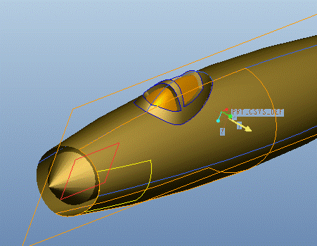 Pro/E软件创建飞机模型(图文教程),单击,如图,曲面,完成,第89张 Pro/E软件创建飞机模型(图文教程),Pro/E软件创建飞机模型,单击,如图,曲面,完成,第89张