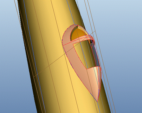 Pro/E软件创建飞机模型(图文教程),单击,如图,曲面,完成,第66张 Pro/E软件创建飞机模型(图文教程),Pro/E软件创建飞机模型,单击,如图,曲面,完成,第66张