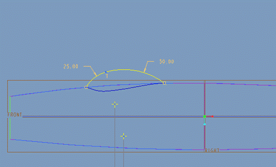 Pro/E软件创建飞机模型(图文教程),单击,如图,曲面,完成,第27张 Pro/E软件创建飞机模型(图文教程),Pro/E软件创建飞机模型,单击,如图,曲面,完成,第27张