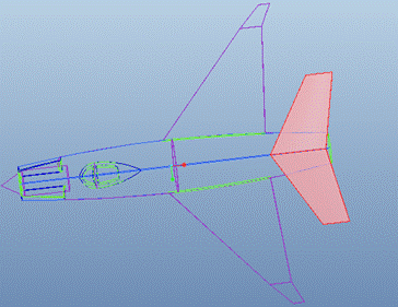 Pro/E软件创建飞机模型(图文教程),单击,如图,曲面,完成,第149张 Pro/E软件创建飞机模型(图文教程),Pro/E软件创建飞机模型,单击,如图,曲面,完成,第149张