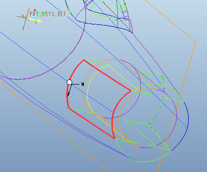 Pro/E软件创建飞机模型(图文教程),单击,如图,曲面,完成,第106张 Pro/E软件创建飞机模型(图文教程),Pro/E软件创建飞机模型,单击,如图,曲面,完成,第106张