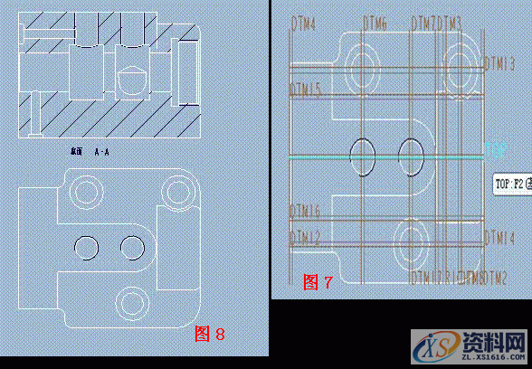 ProE5.0工程图建立教程,单击,选择,符号,视图,输入,第20张