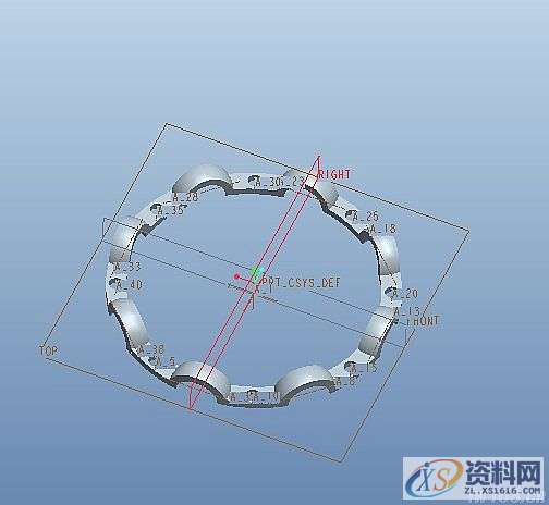 ProE绘制深沟球轴承,单击,如图,绘制,完成,命令,第16张 ProE绘制深沟球轴承,单击,如图,绘制,完成,命令,第16张